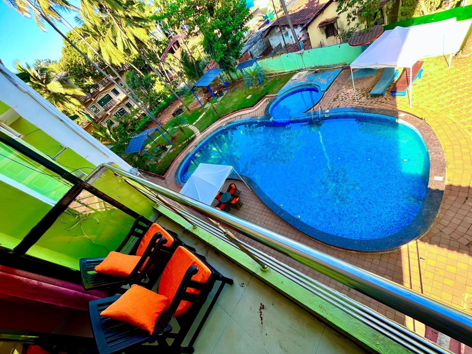 The Calagute Beach Resort By Shivam Resort 1 Km From Beach Candolim Bagian luar foto