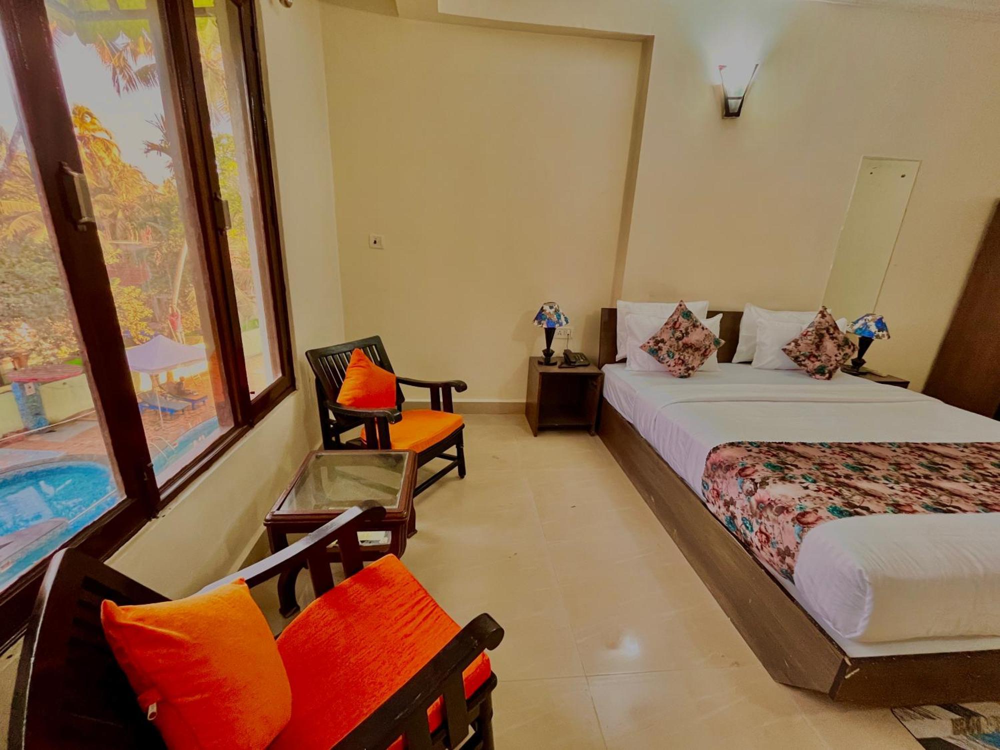 The Calagute Beach Resort By Shivam Resort 1 Km From Beach Candolim Bagian luar foto